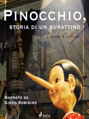 cover image of Pinocchio, storia di un burattino